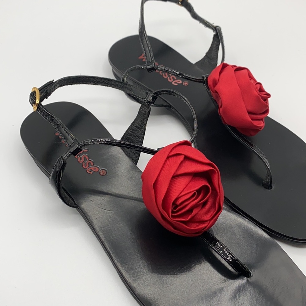 Matisse Rosette woman’s flat sandals size 6 M - Picture 3 of 12